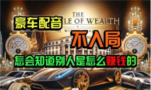 炫富神器,简单无脑粘贴复制,闷声发财,当天见收益,无上限封顶-淘金有道